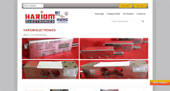Desktop Screenshot of hariom-loadcell.com